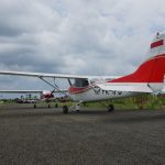 Cessna 172–152 Type Aircraft and Cessna Grand Caravan Landing Smoothly, Salakanagara Airport Ready to Become New Tourist Facilities